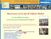 Tablet Screenshot of fabrice-muller.be